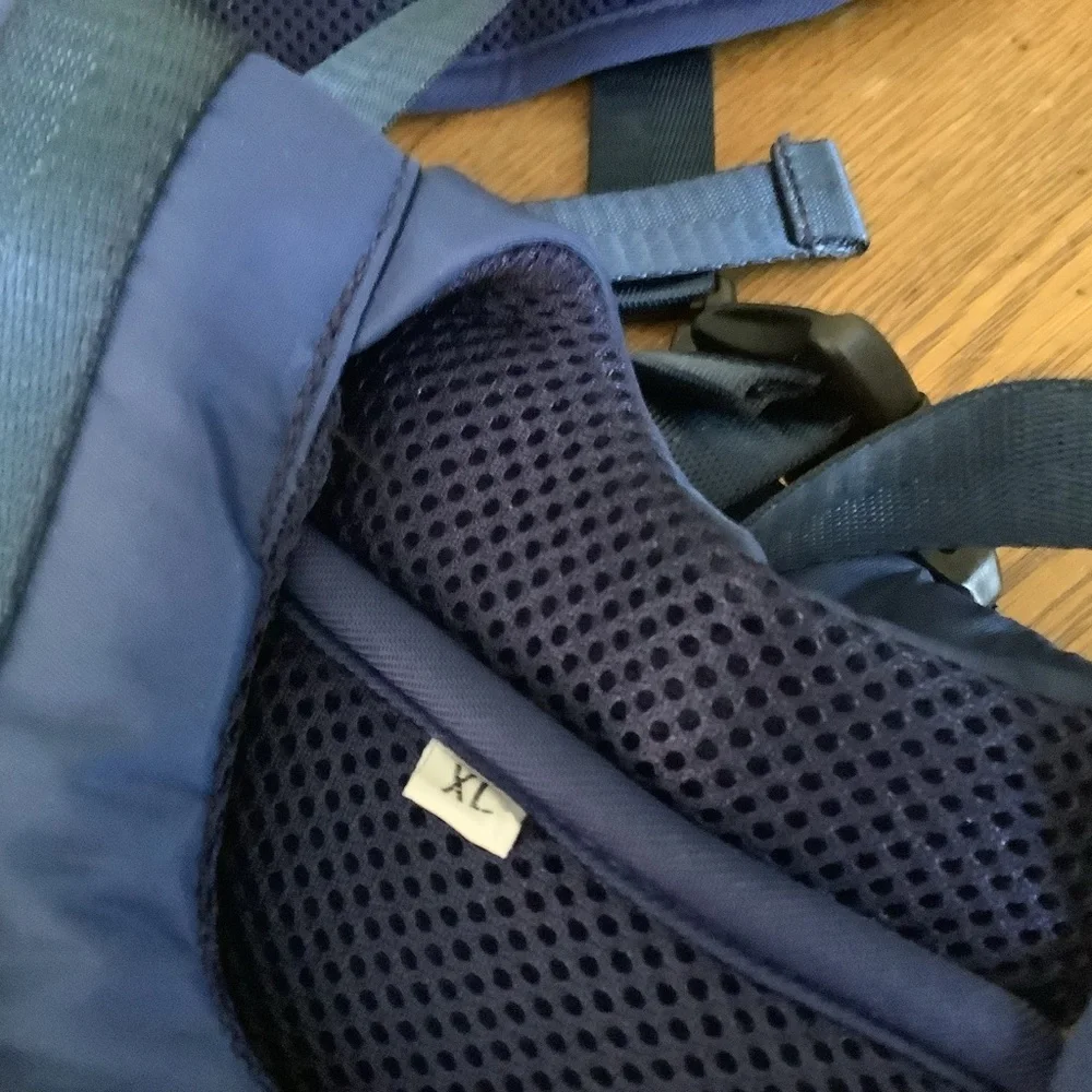 Pet carrier XL navy blue, made by Petbonus